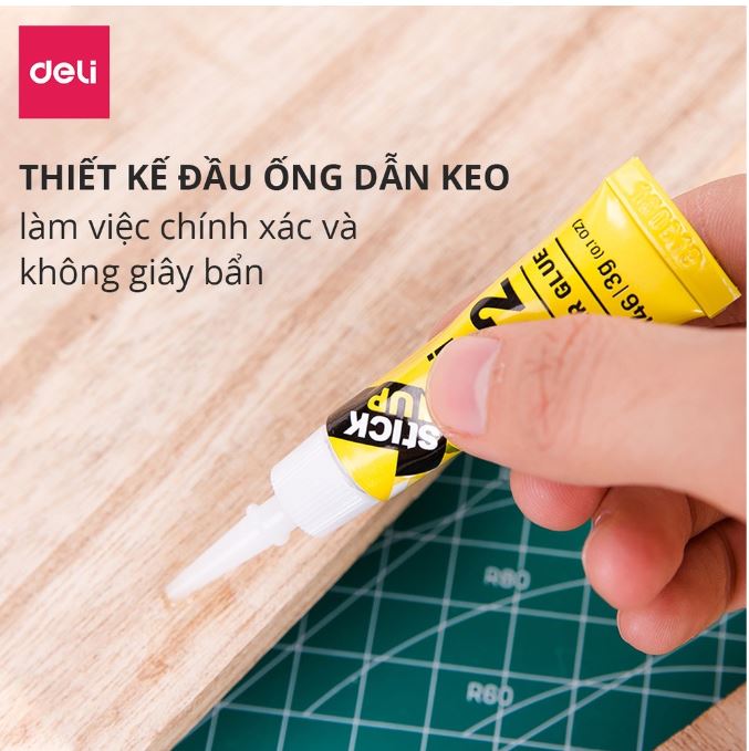Keo Dán Sắt 502 Deli