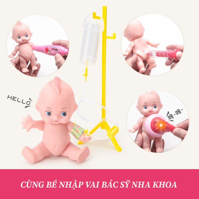 Bộ Đồ Chơi Tập Làm Bác Sỹ Nha Khoa