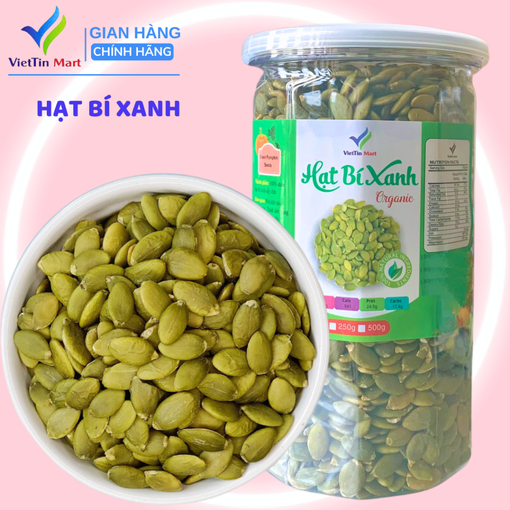 250g hạt bí tách vỏ -Viettin Mart