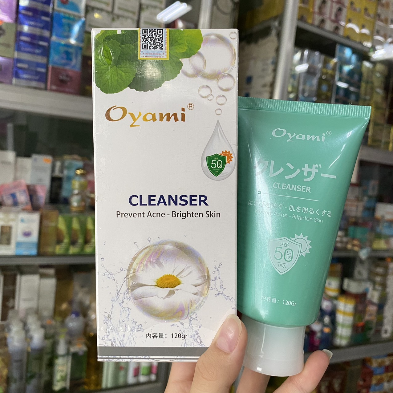 Sữa rửa mặt sáng da đa công dụng OYAMI