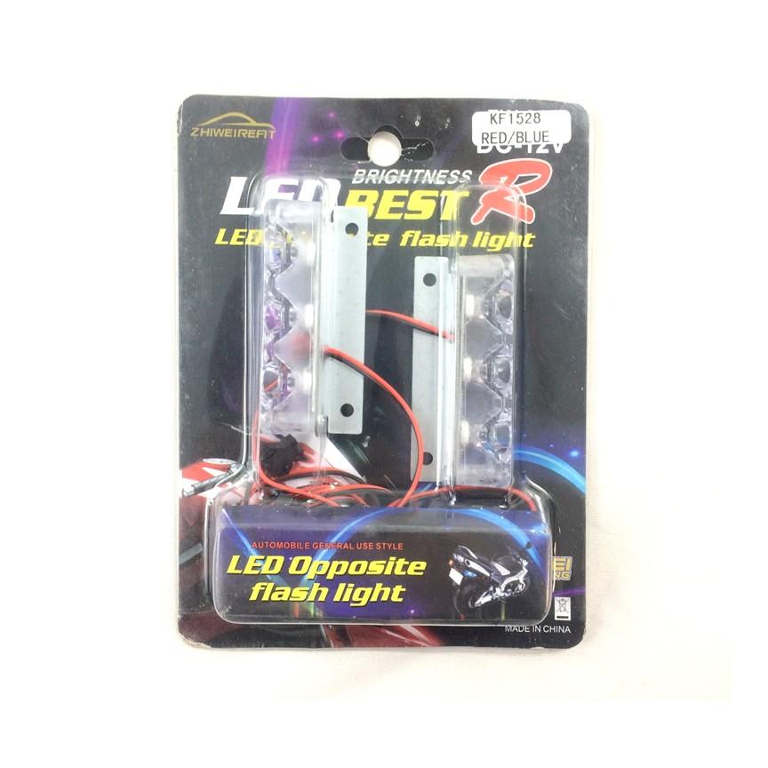 Đèn chớp nhấp nháy xanh đỏ Led