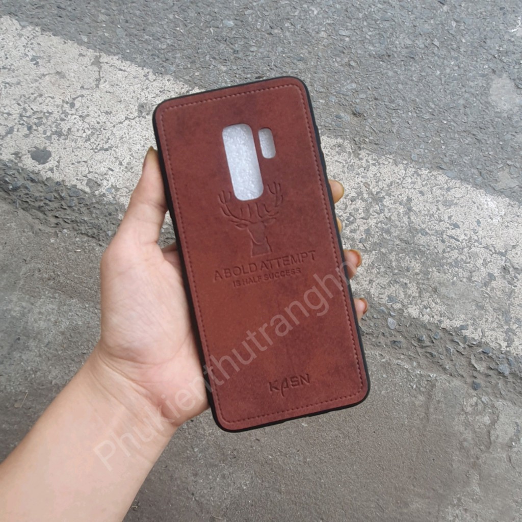 Ốp giả da hươu Samsung S9 PLUS - Phukienthutranghn
