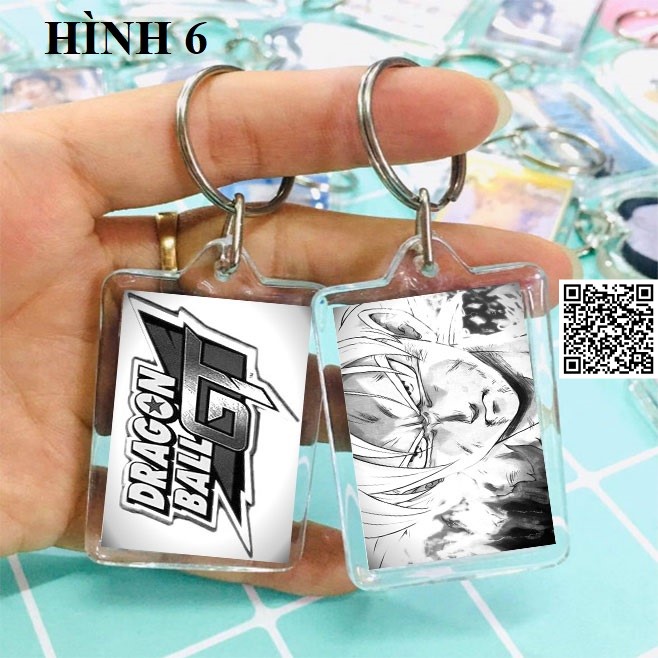 Móc khóa Anime 7 viên ngọc rồng - Dragonball hình 1-1046