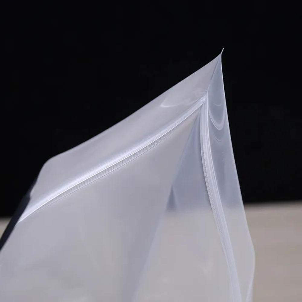 (HCM) 1Kg Túi Zip bạc - trong đáy đứng - Loại 2