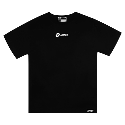 Áo thun Davies nam nữ DSW Tee Original Mark 2 - BLACK
