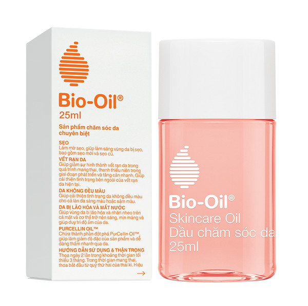 (Quà) Bio oil 25ml dầu dưỡng da giảm rạn ngừa thâm mờ sẹo