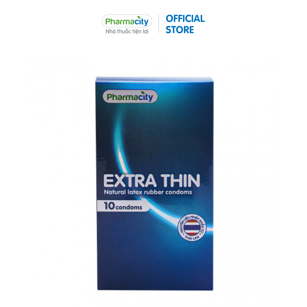 Bao cao su Pharmacity Extra Thin