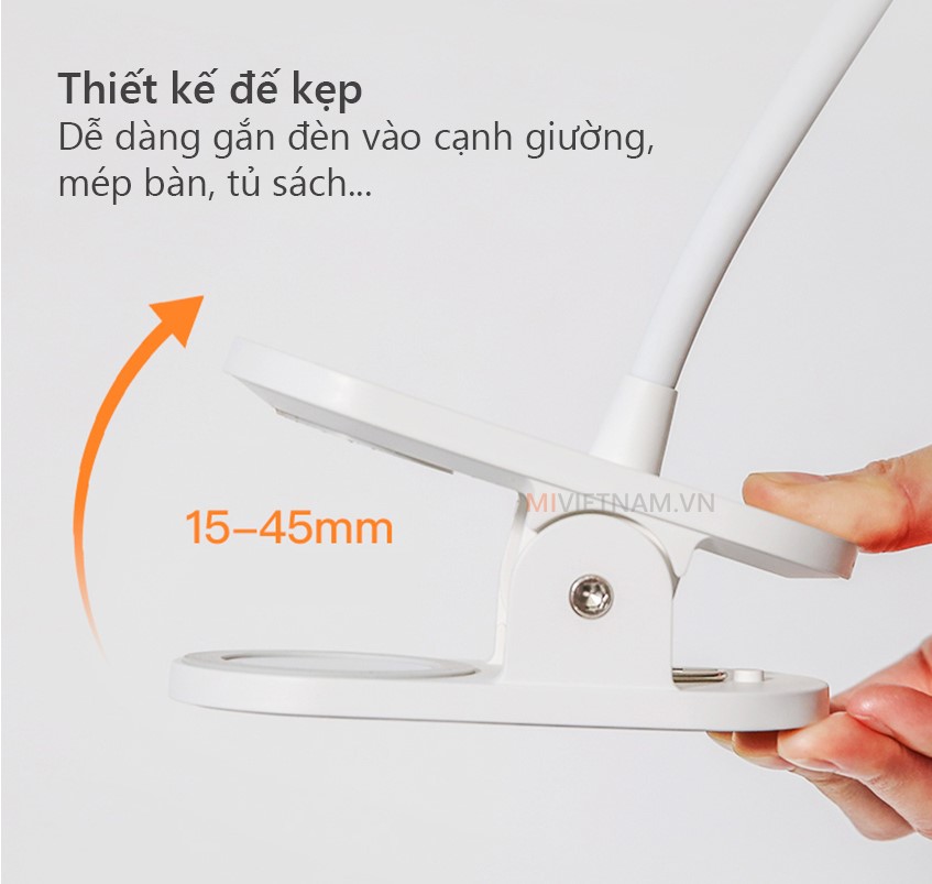 Đèn kẹp bàn Yeelight LED J1 (5W, Pin 1500mAh, ~40h)
