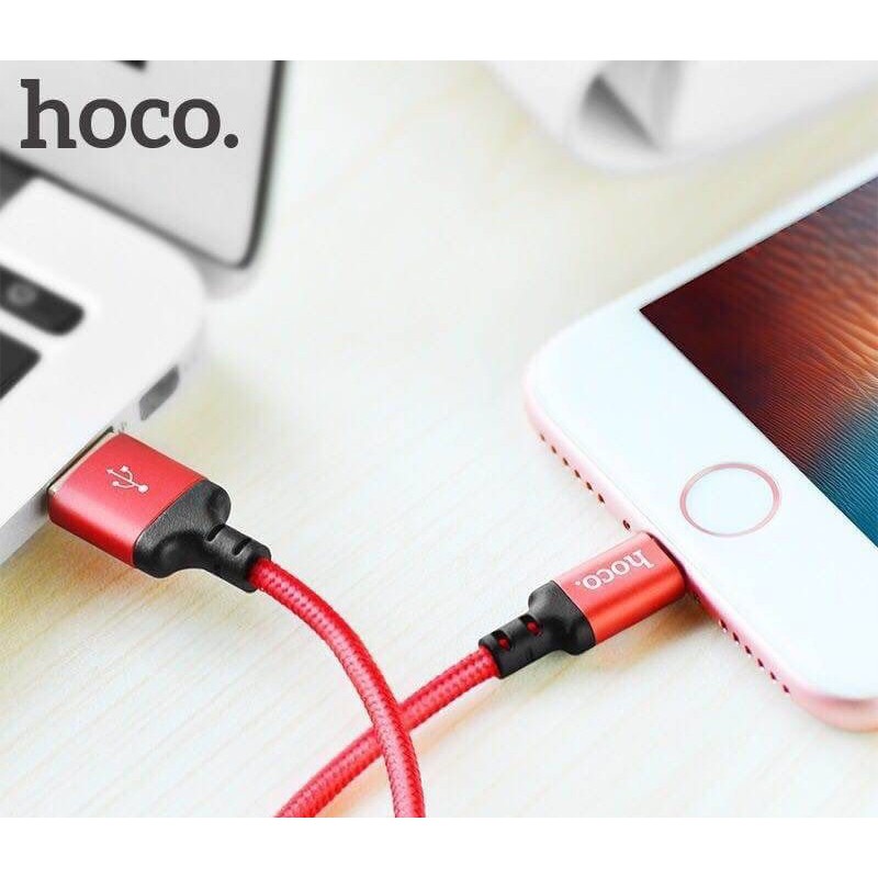 [HCM]Cáp Sạc Hoco X14 Micro/TypeC/iPhone Chống Rối