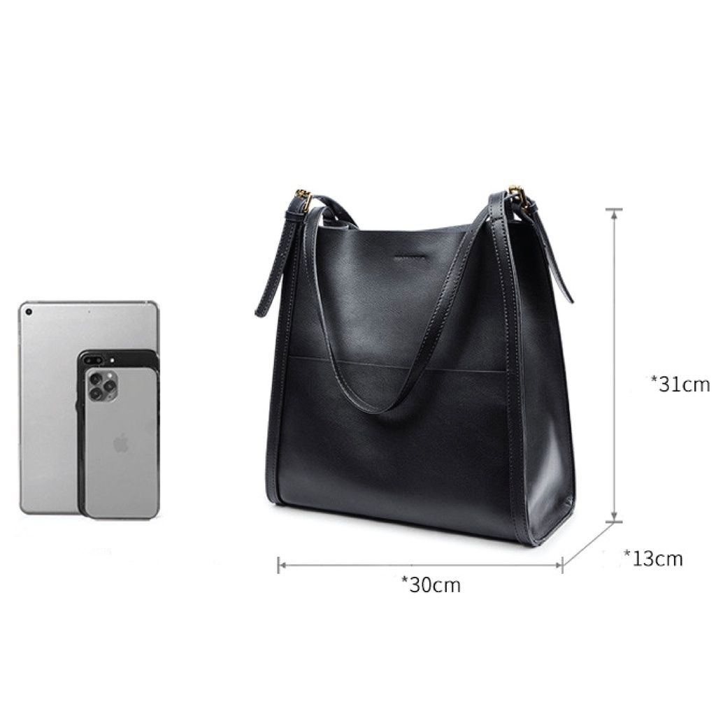 [Nhập LazXuHuong8 - Giảm 70k/499k]Túi xách nữ NALYN Lisa Bag màu Đen
