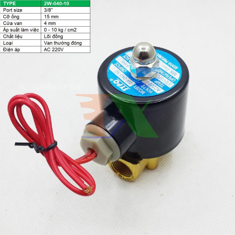 Solenoid Valve 2w-025-08 1/4 ", Φ 12mm, solenoid Valve copper core AC 220V, solenoid valve