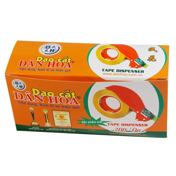 DAO CẮT BĂNG KEO DÂN HOA 200DA BẢN 5CM