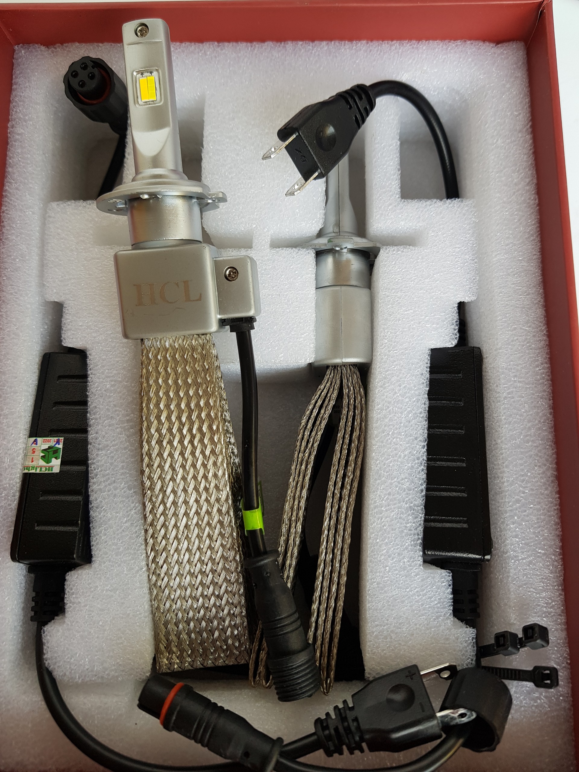 CHÂN H11 LED S8 3 MÀU