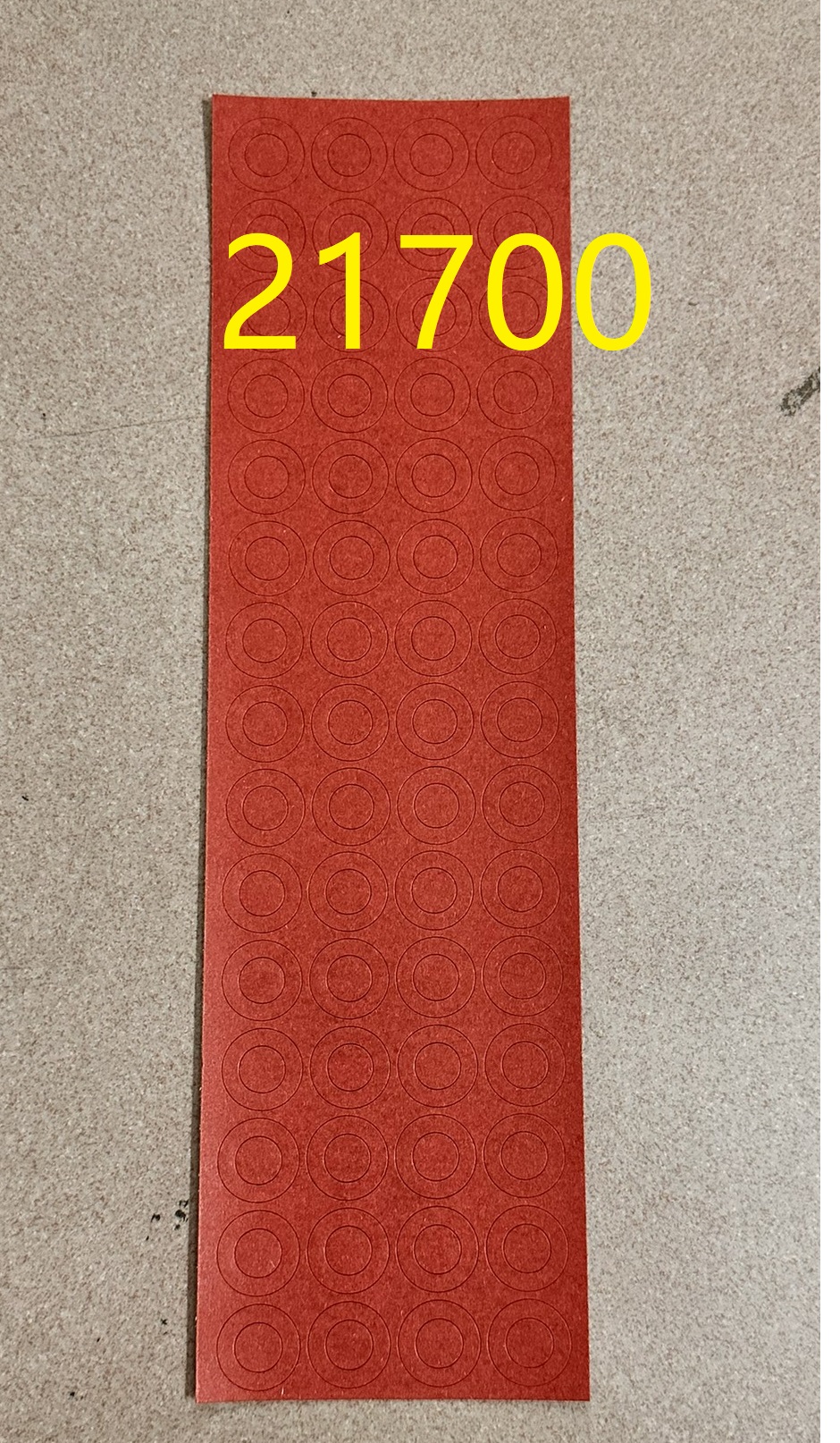 Giấy dán đầu pin 5s2p 5s3p 18650 21700