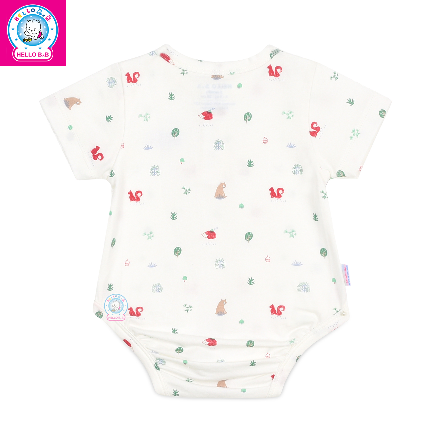 Body in họa tiết cổ trụ 1402 - HELLO BnB