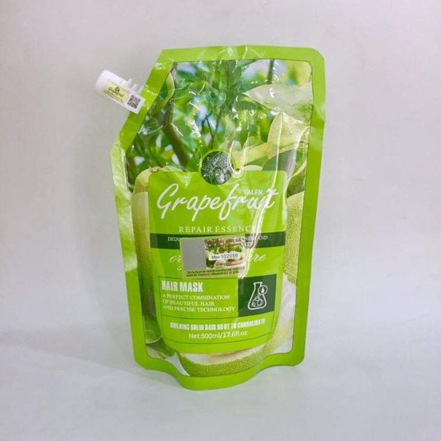 Hấp dầu Grapefruit collagen repair essence 500ml kích thích mọc tóc, ủ tóc collagen Grapefruit, ủ tóc bưởi, hấp dầu bưởi