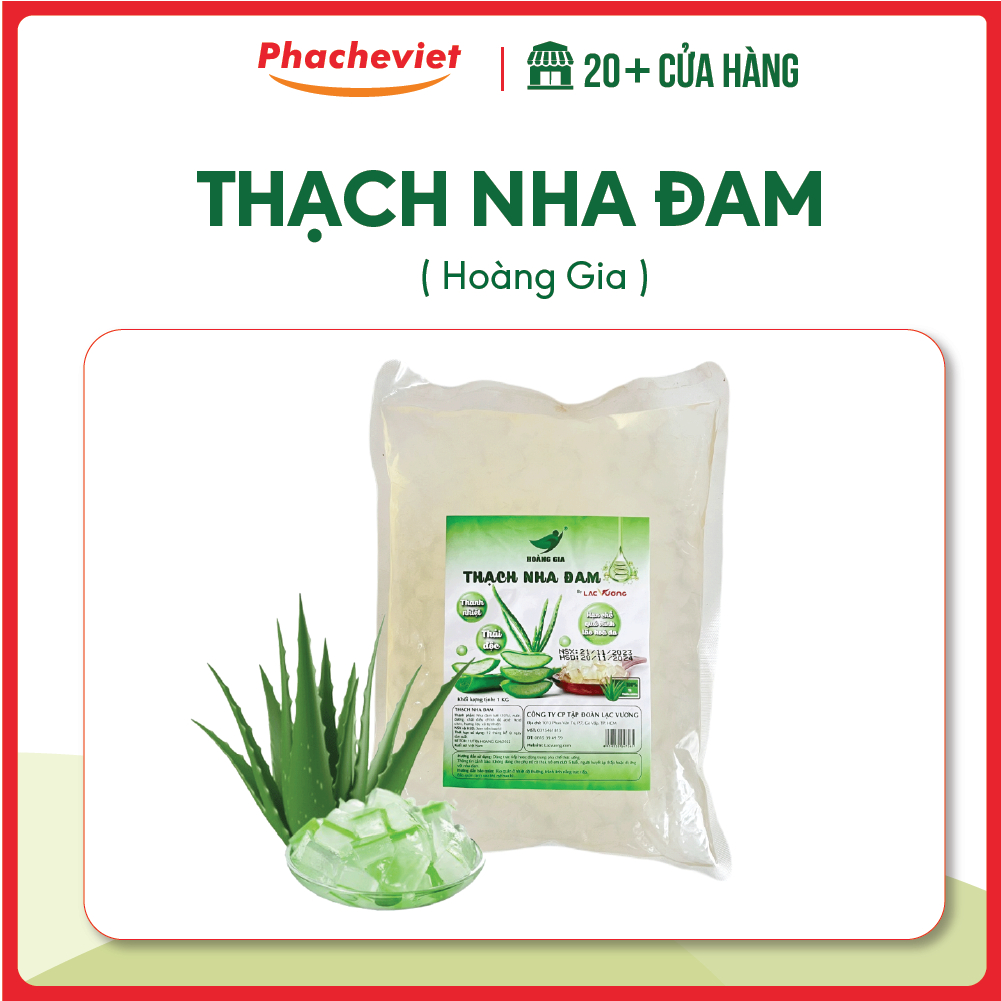 Thạch nha đam hương vải hoàng gia 1kg