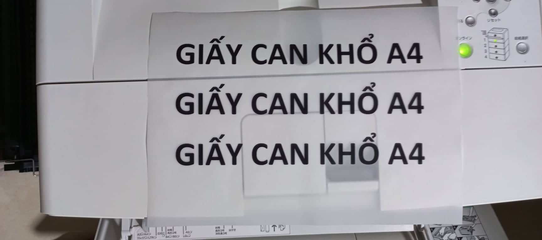 Giấy Can A4 geteway ĐL 83 gsm