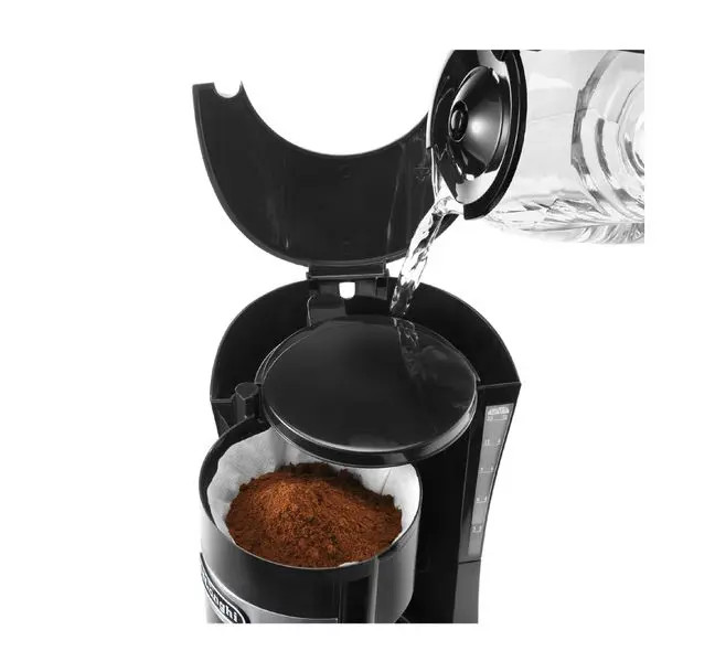 Máy Pha Cà Phê Drip DeLonghi ICM15210.1 - Dung Tích 1.25L - Thiết kế nhỏ gọn, pha 10 tách nhanh chóng
