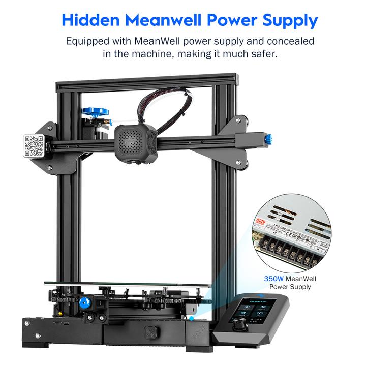 [Trả góp 0%]Máy in 3D Creality Ender 3 V2 khổ in 22*22*25cm