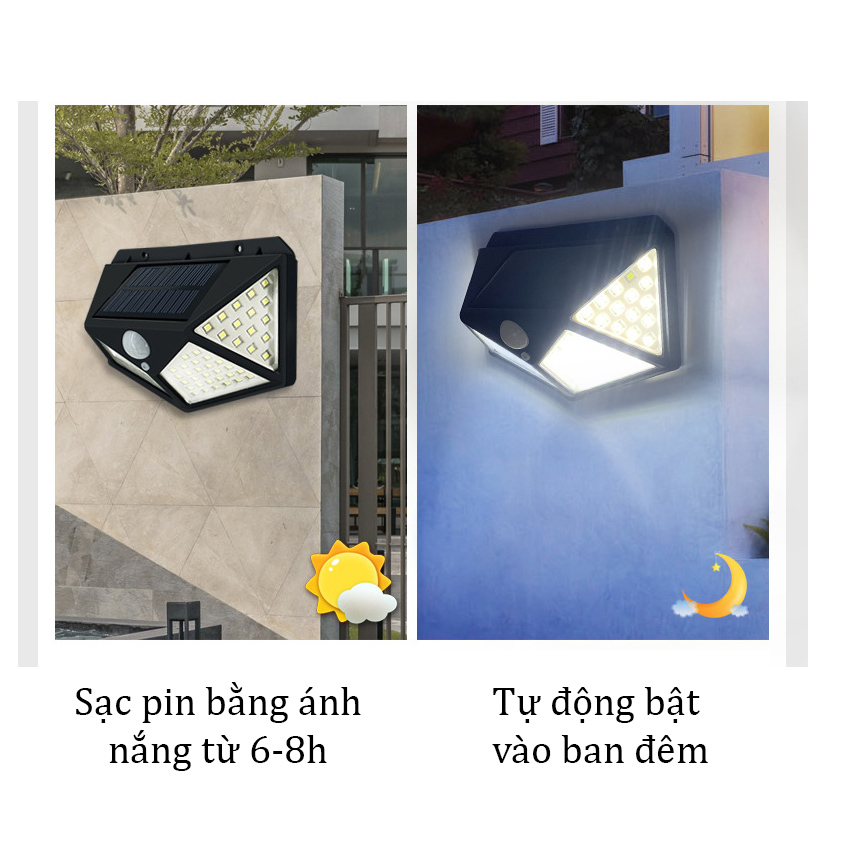 Đèn trang trí sân vườn, đèn năng lượng mặt trời T77 TMC Store - 3 chế độ sáng