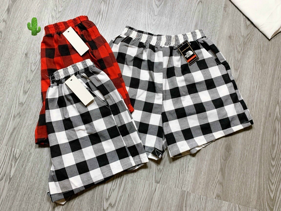 Quần Short Caro Siêu Hot TTPK0117