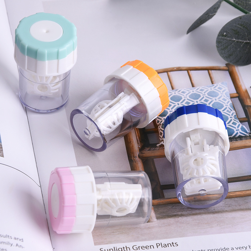 Máy rửa lens bằng tay, cốc rửa lens