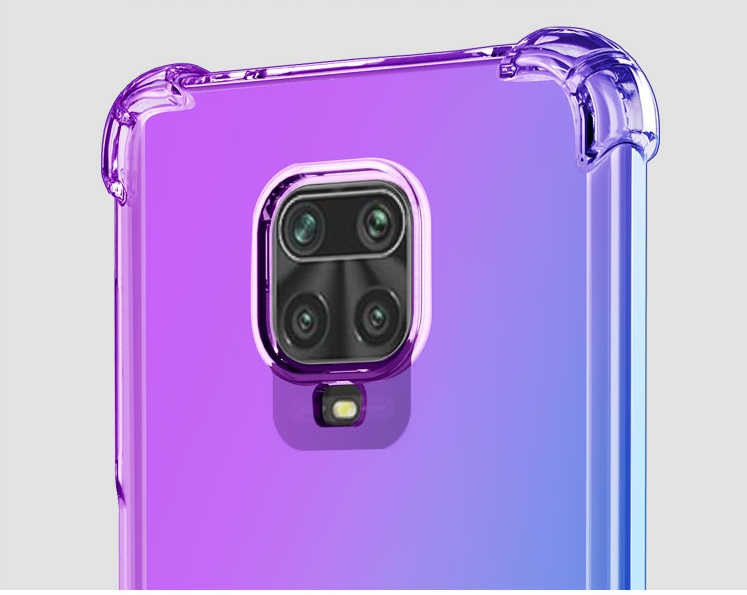 Ốp lưng Xiaomi Redmi Note 9s / Note 9 Pro dẻo TPU đa sắc lồi 4 góc