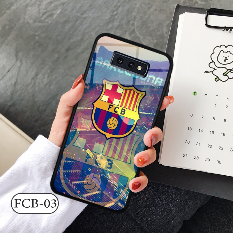 Ốp lưng kính 3D Samsung S10E hình đội bóng
