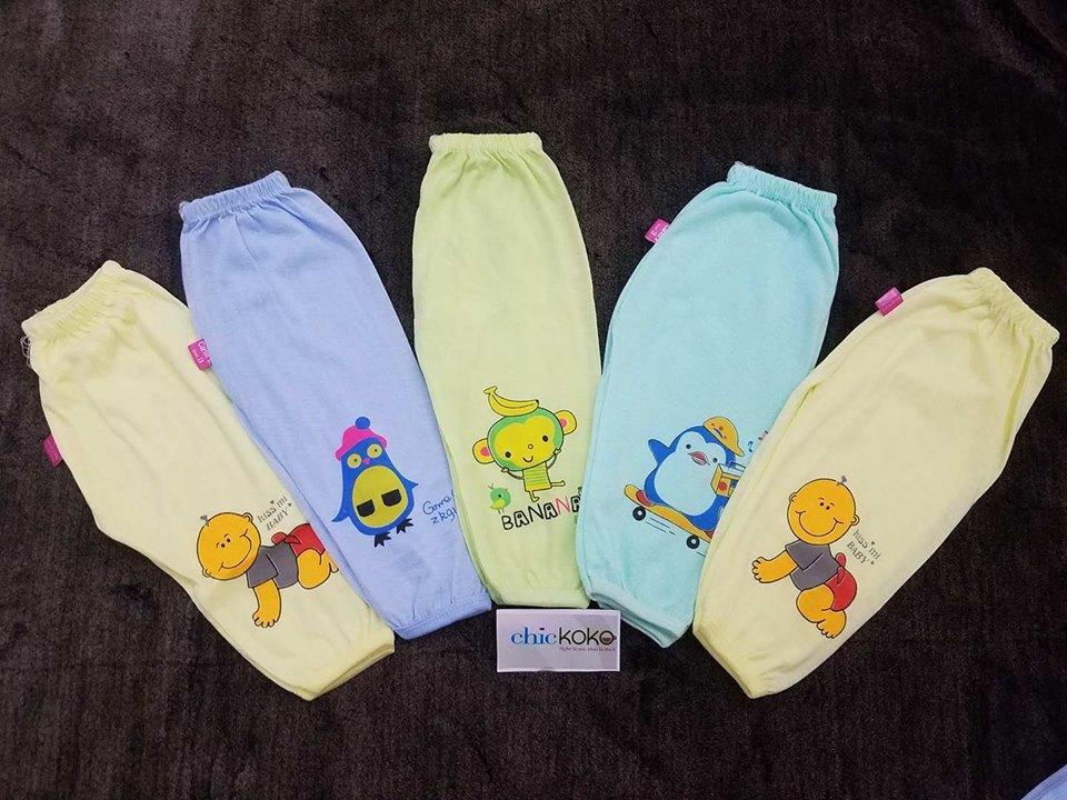Quần chục dài cotton hình thú cho bé ( set 10 quần )