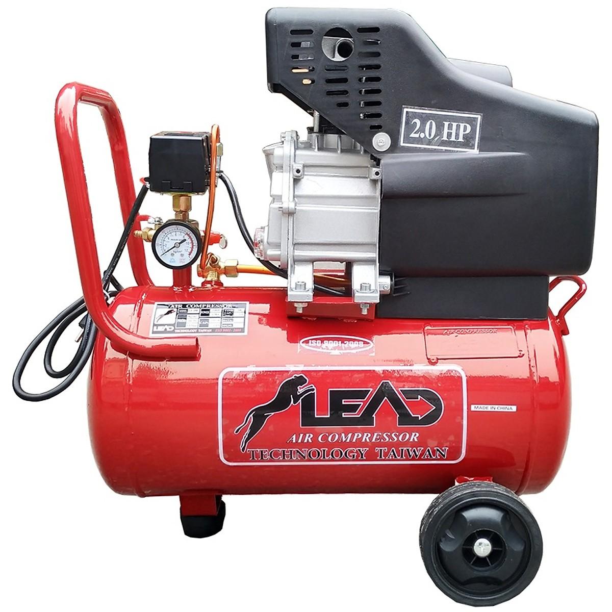 Máy nén khí có dầu liền trục lead le2000 2hp 24l
