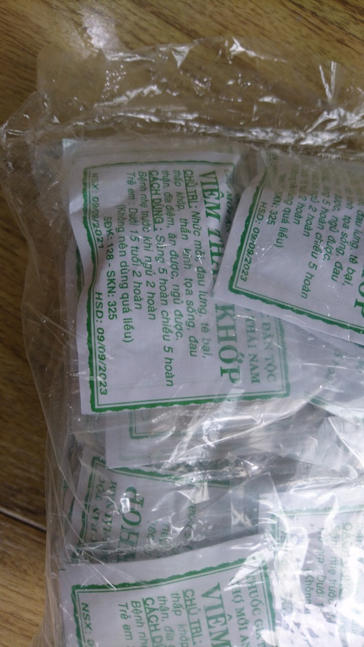 [Đông y-chính gốc] 50 Gói Thấp khớp (Dạng viên)