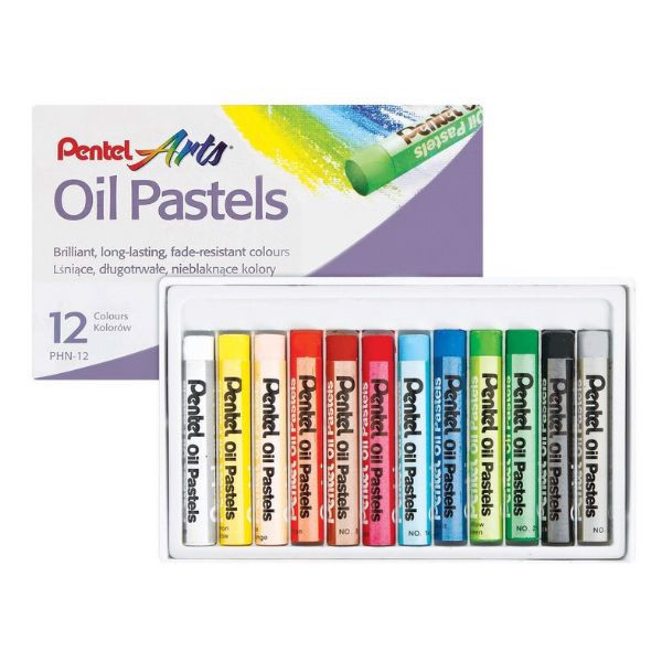 Sáp dầu Pentel 12/24/36/50 màu