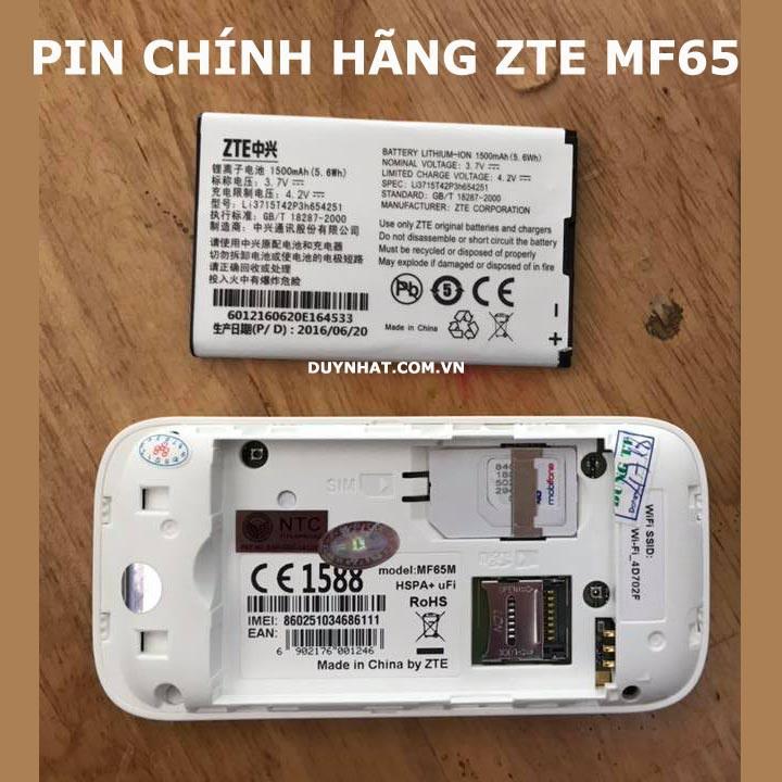 Pin ZTE 1500mah - Pin thay thế cho bộ phát wifi - pin dung lượng khủng