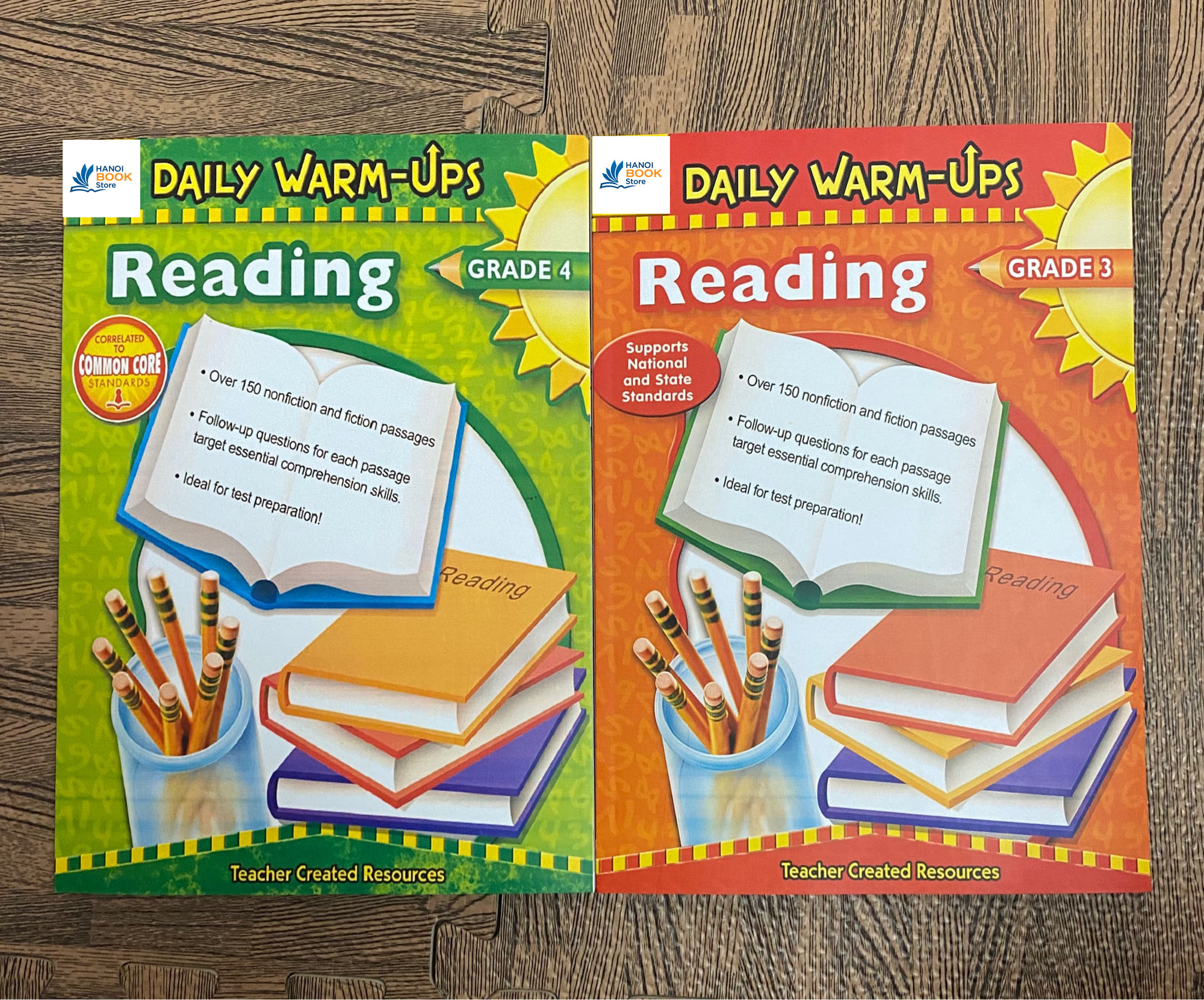 sách Daily Warm-Ups: Reading , Grade 1-8 (Sách Đen Trắng)