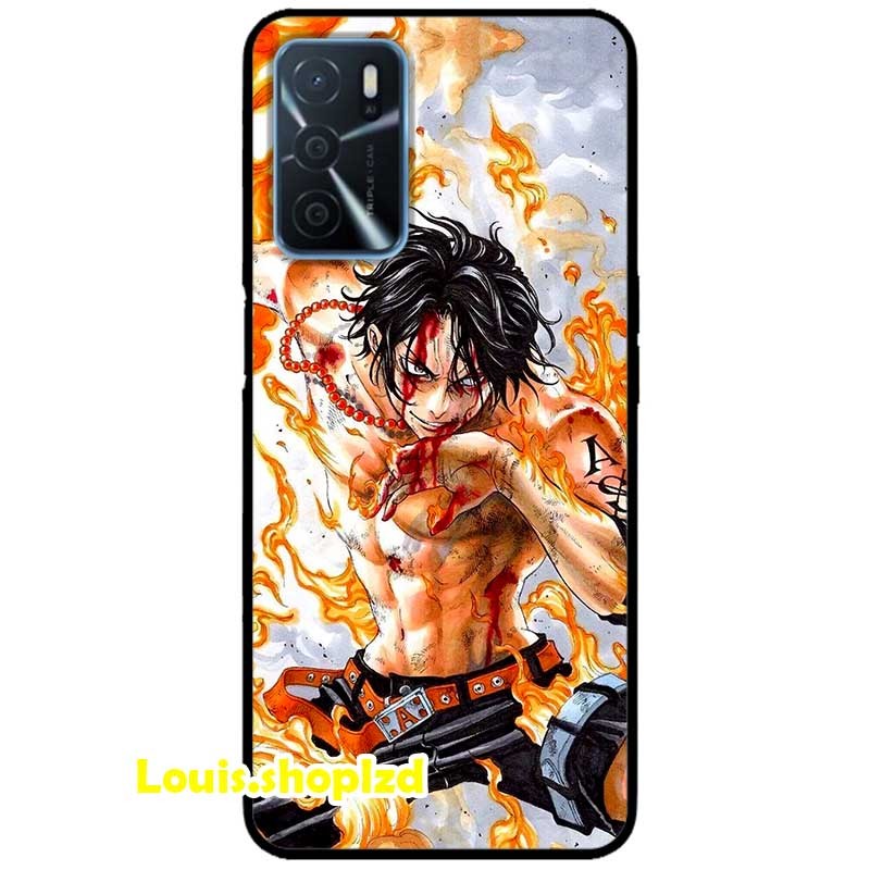 Ốp lưng dành cho oppo a16 mẫu chàng trai lửa