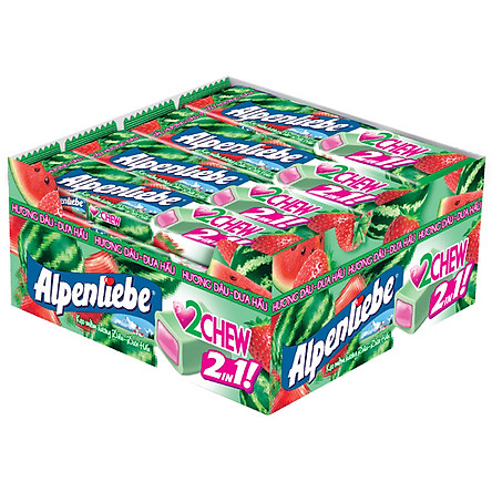 Kẹo Alpenliebe 2 chew mix vị