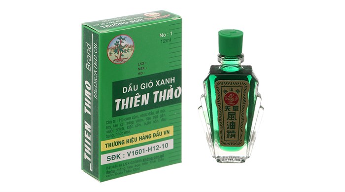Dầu Gió Xanh Thiên Thảo - Chai 12ml