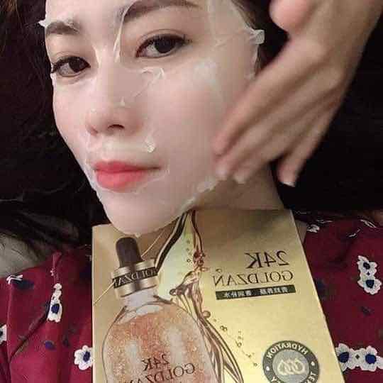 Mặt Nạ GOLDZAN 24k 30ml x10 Miếng
