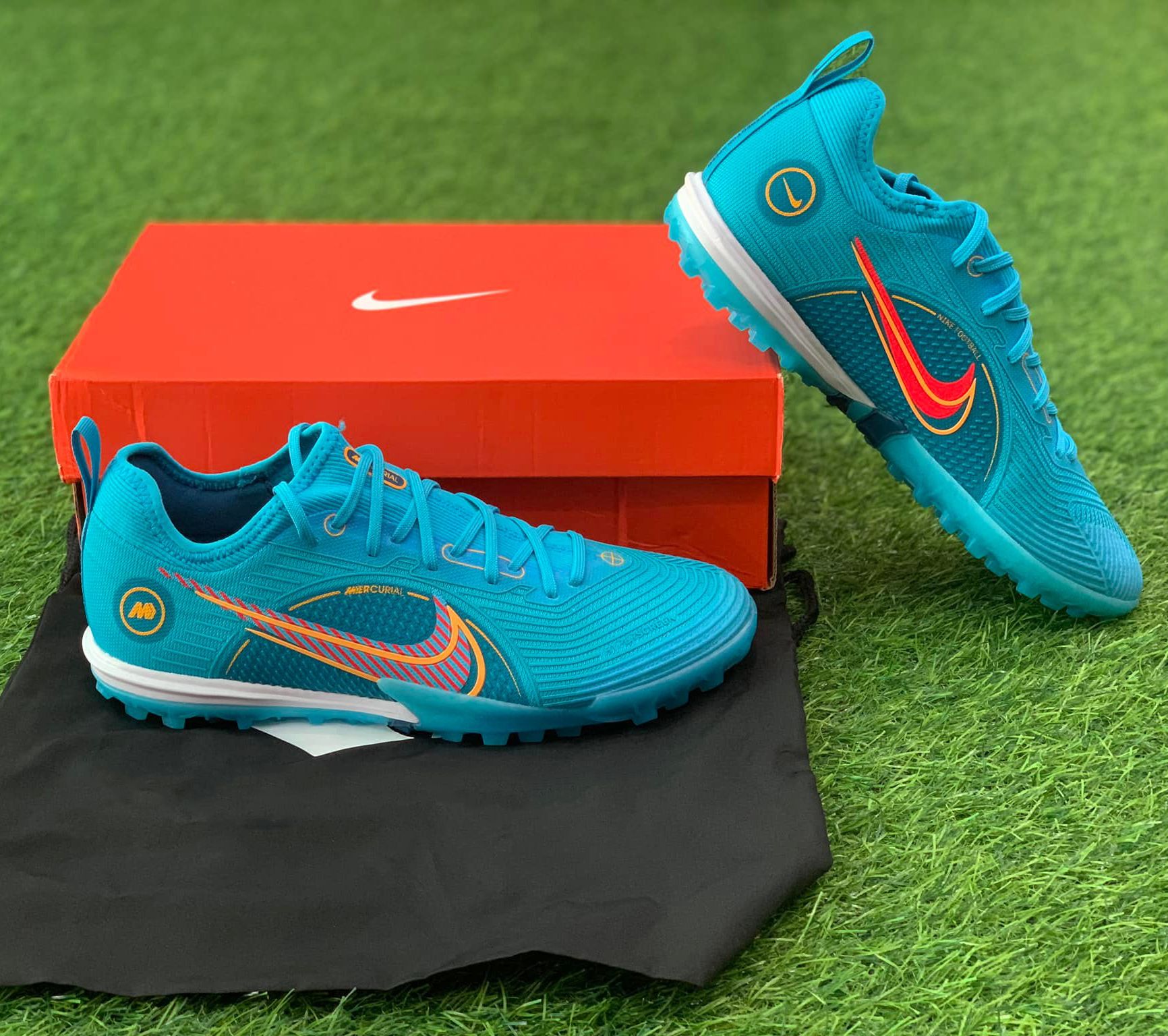 [ Tặng túi rút + tất + hộp ] Giày Đá Bóng Mercurial Vapor 14 Pro TF