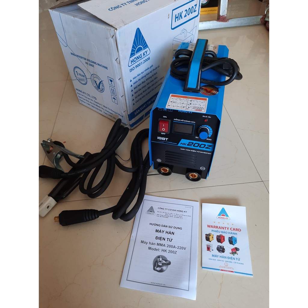 Máy hàn điện tử hồng ký hk-200z inverter - hk-200z