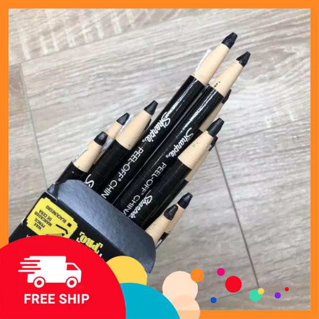 CHÌ ĐÁ -Chì Kẻ Mày Không Trôi-SHARPIE PRo -Đen Đỏ Trắng-USA
