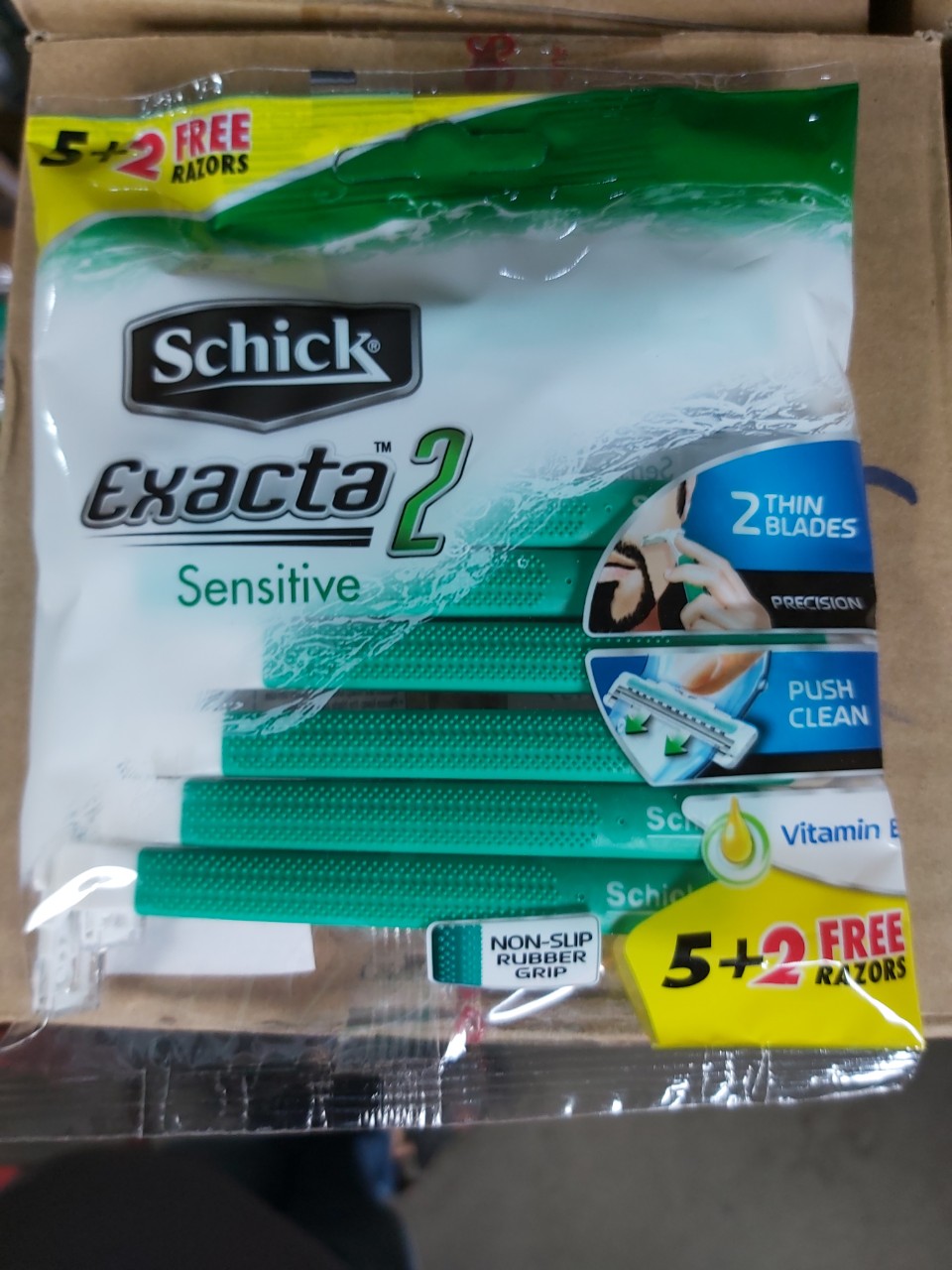 SCHICK Dao Cạo Dùng Một Lần (Vàng, Xanh Biển, Xanh Lá)