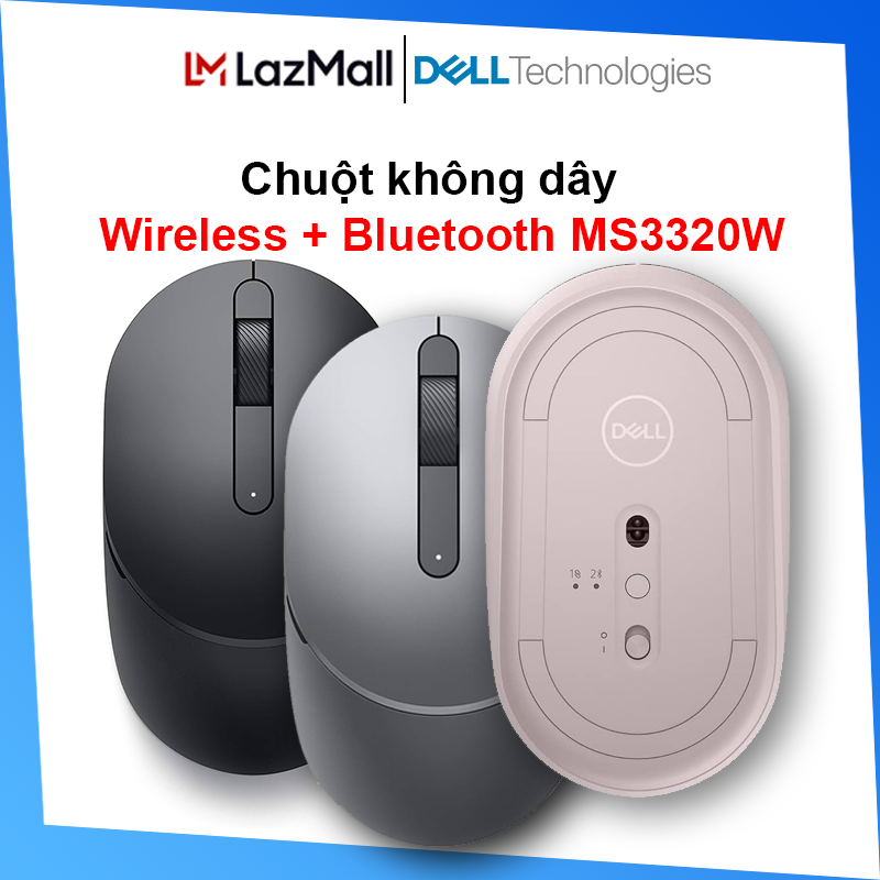 [Chính Hãng] - Chuột Dell Wireless MS3320W