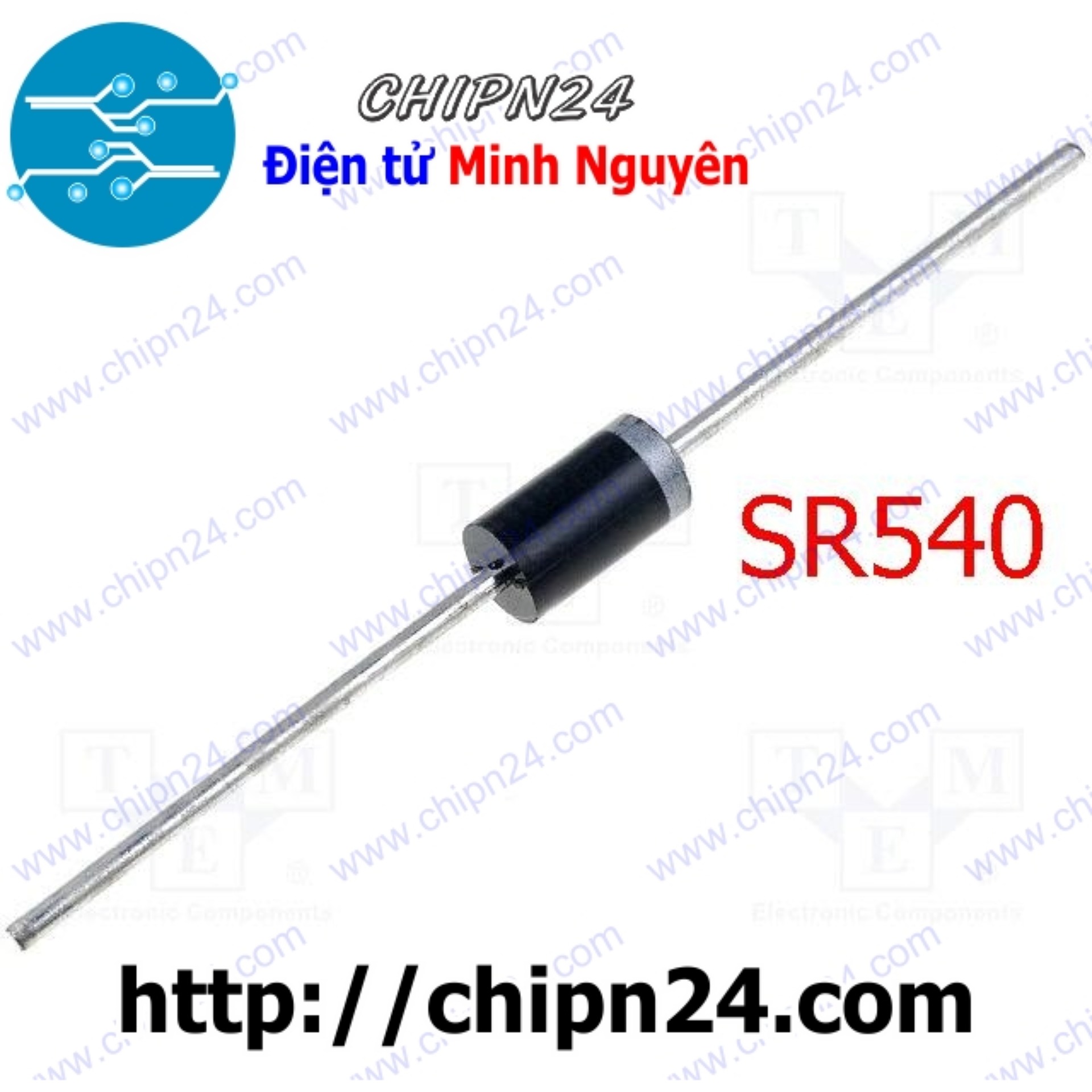 Diode sr540 dip 5a 40v