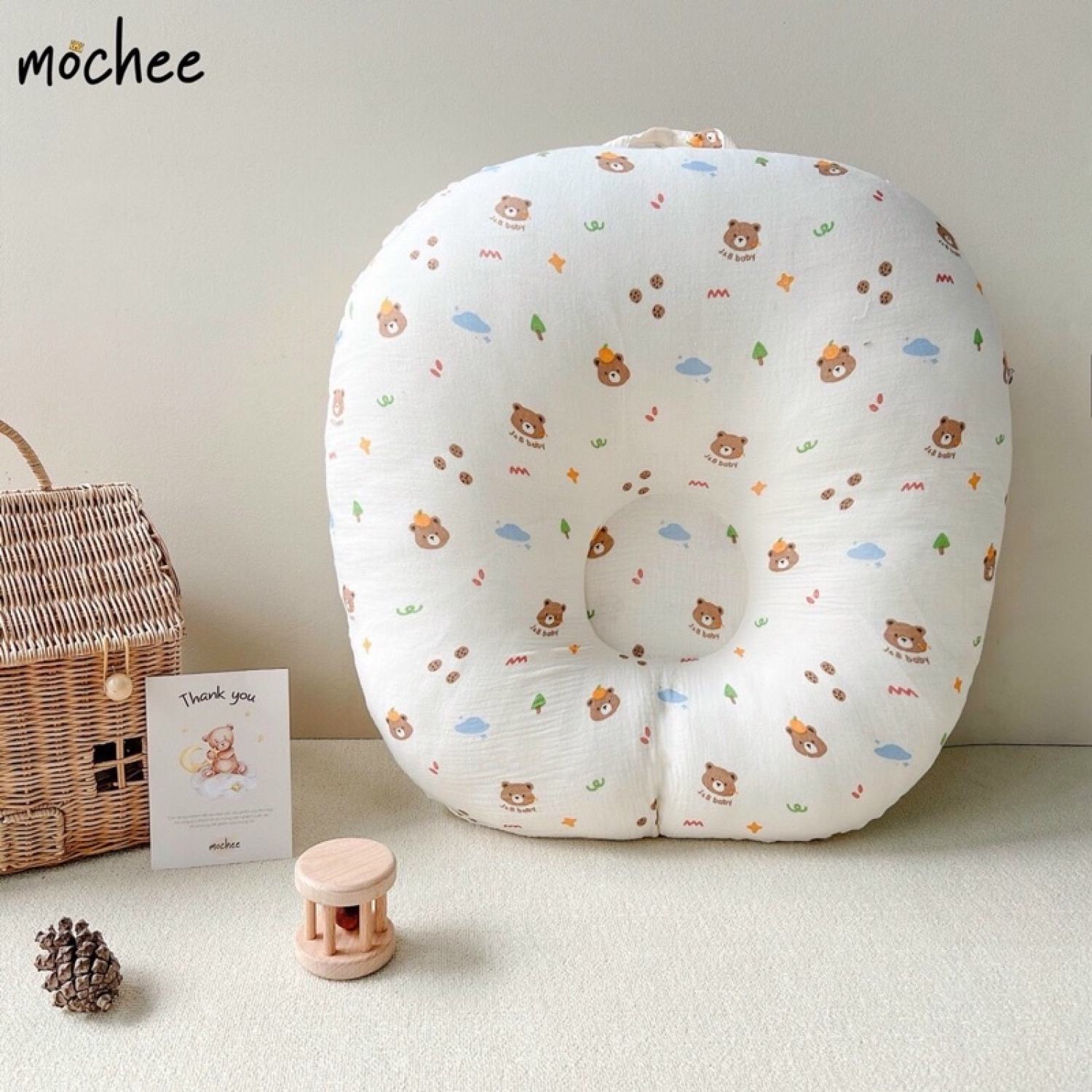 Gối Chống Trào Ngược MUSLIN Mochee