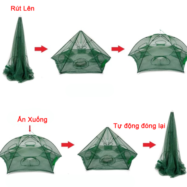 [HCM]LƯỚI BẮT CÁ BÁT QUÁI