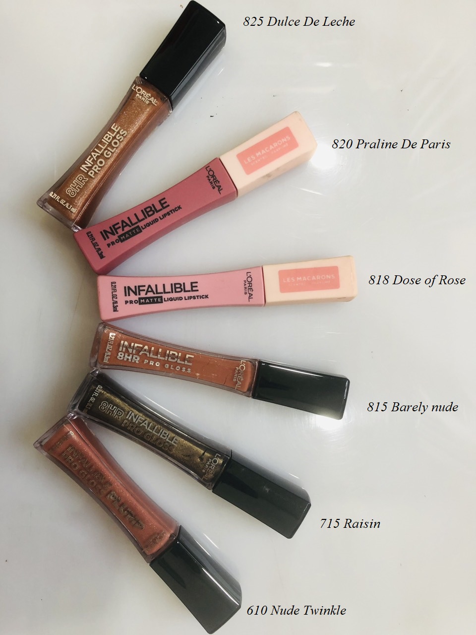 [ Hàng USA] Son Kem Lì L'Oreal Infallible Lip Pro Matte Gloss 6.3ml