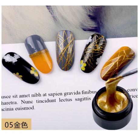 Gel mạng nhện trang trí móng đủ màu