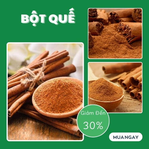 Bột quế nguyên chất 200g - Hàng công ty chất lượng cao - Hỗ trợ cải thiện sức khỏe người sử dụng